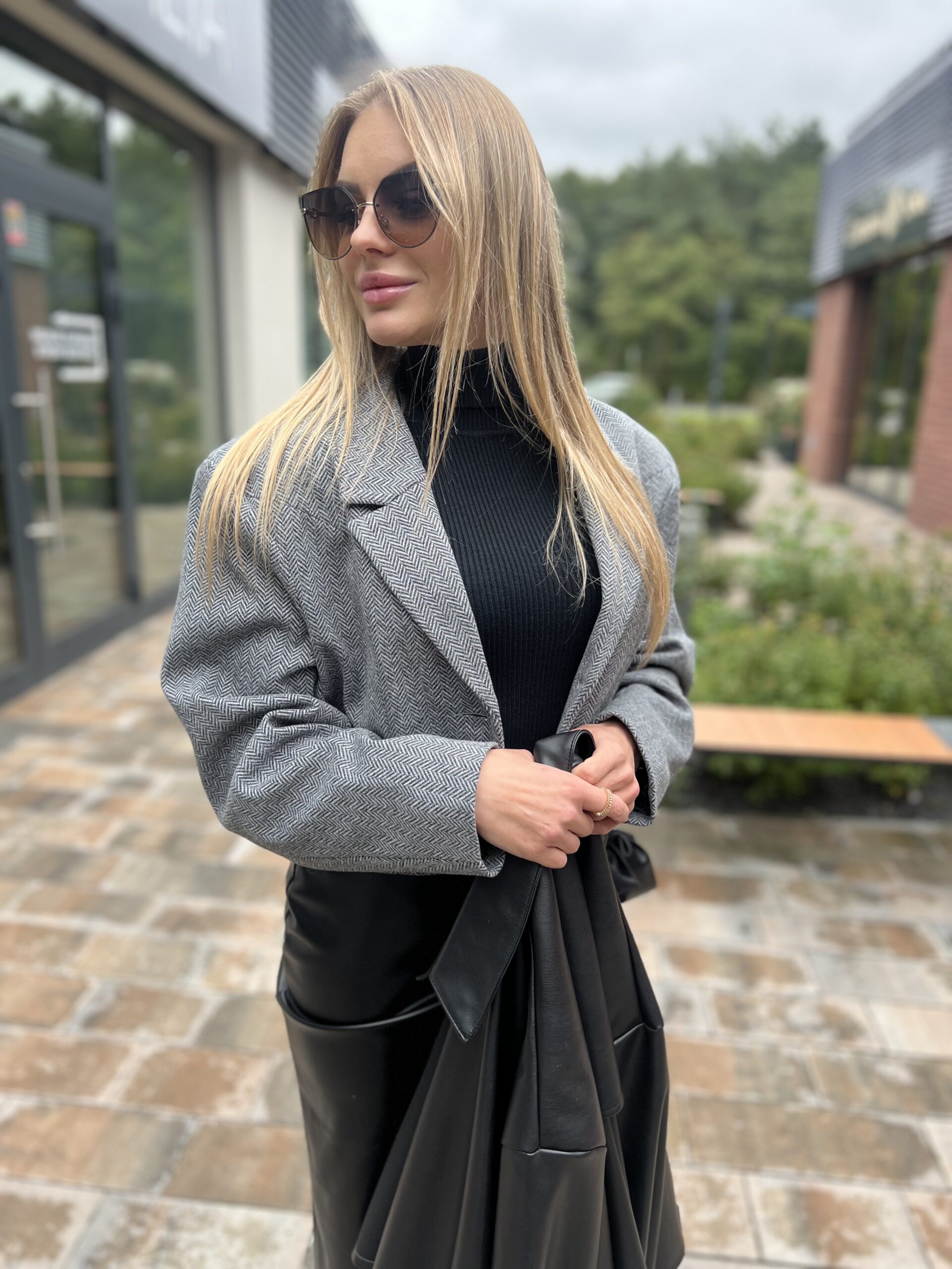 KRÓTKA MARYNARYNARKA SZARA