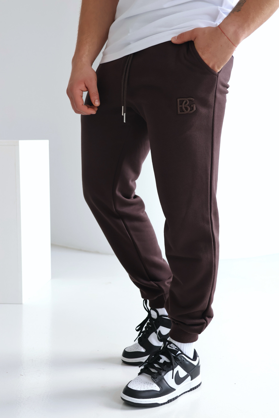 SPODNIE MĘSKIE BG BRAND GORZKA CZEKOLADA